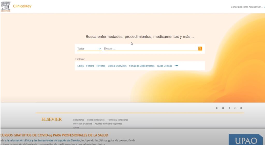 Explorando la biblioteca virtual