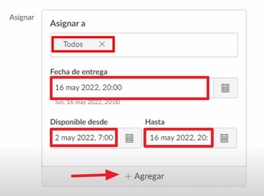 Configuración Final