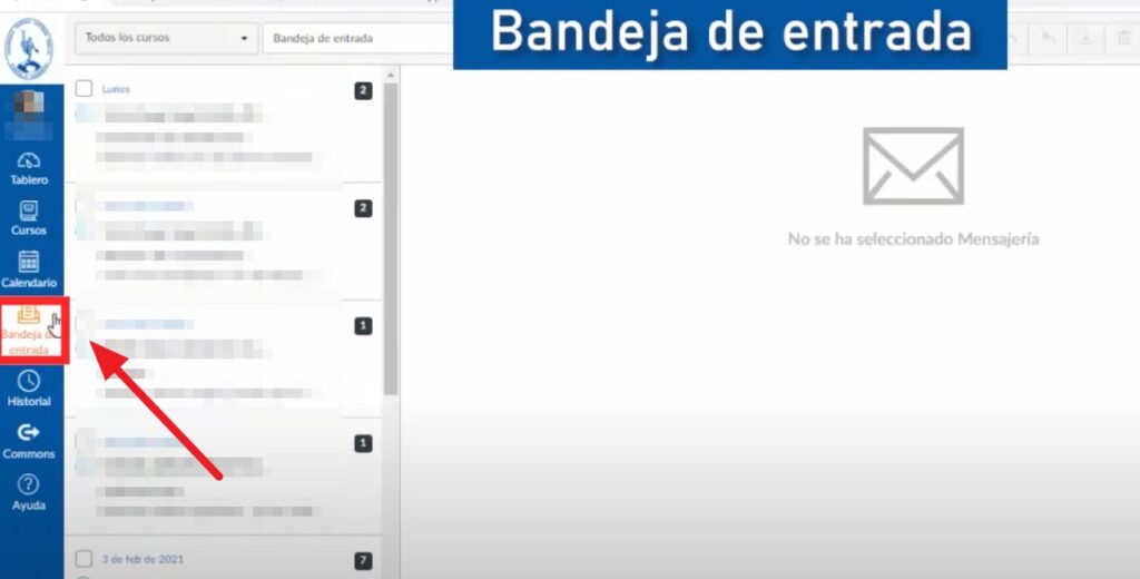 bandeja de entrada